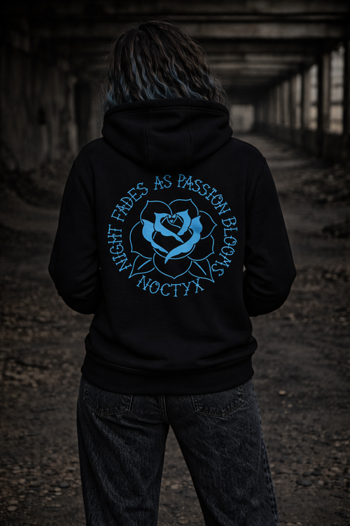 Midnight Bloom Hoodie