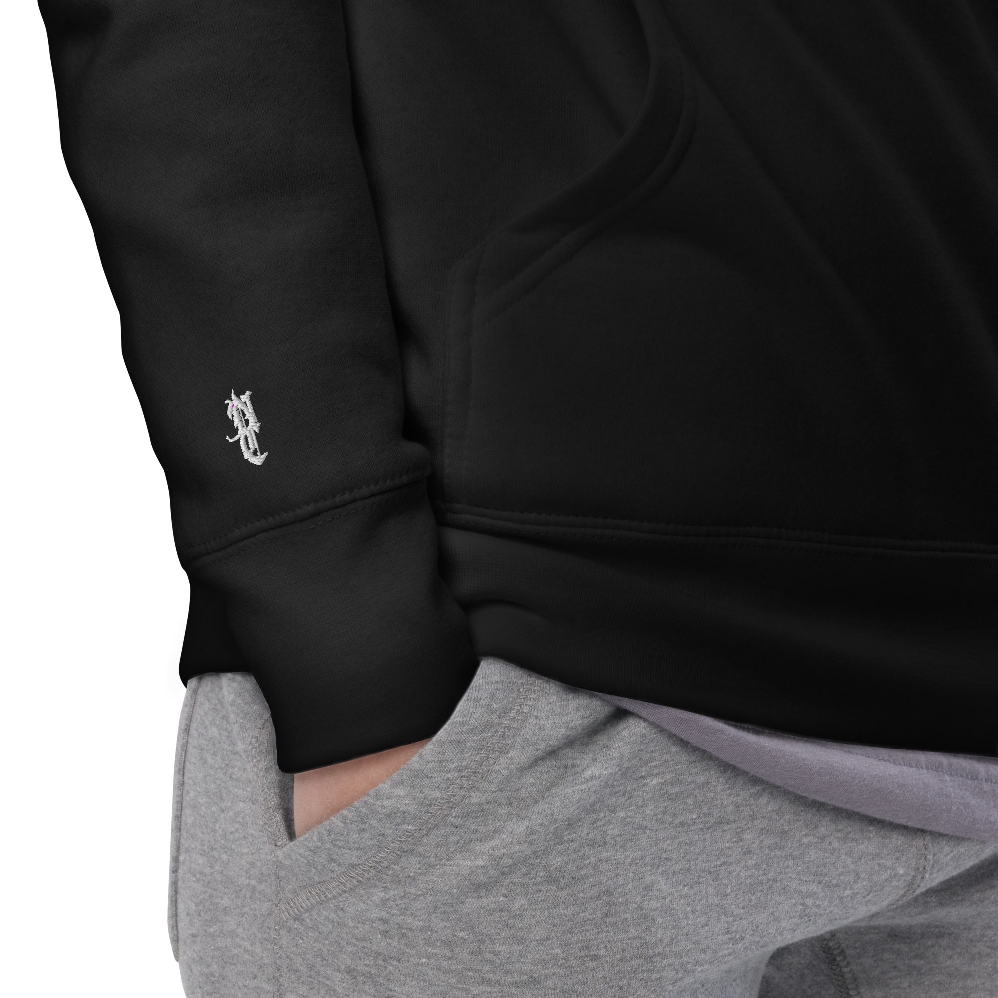 Midnight Bloom Hoodie