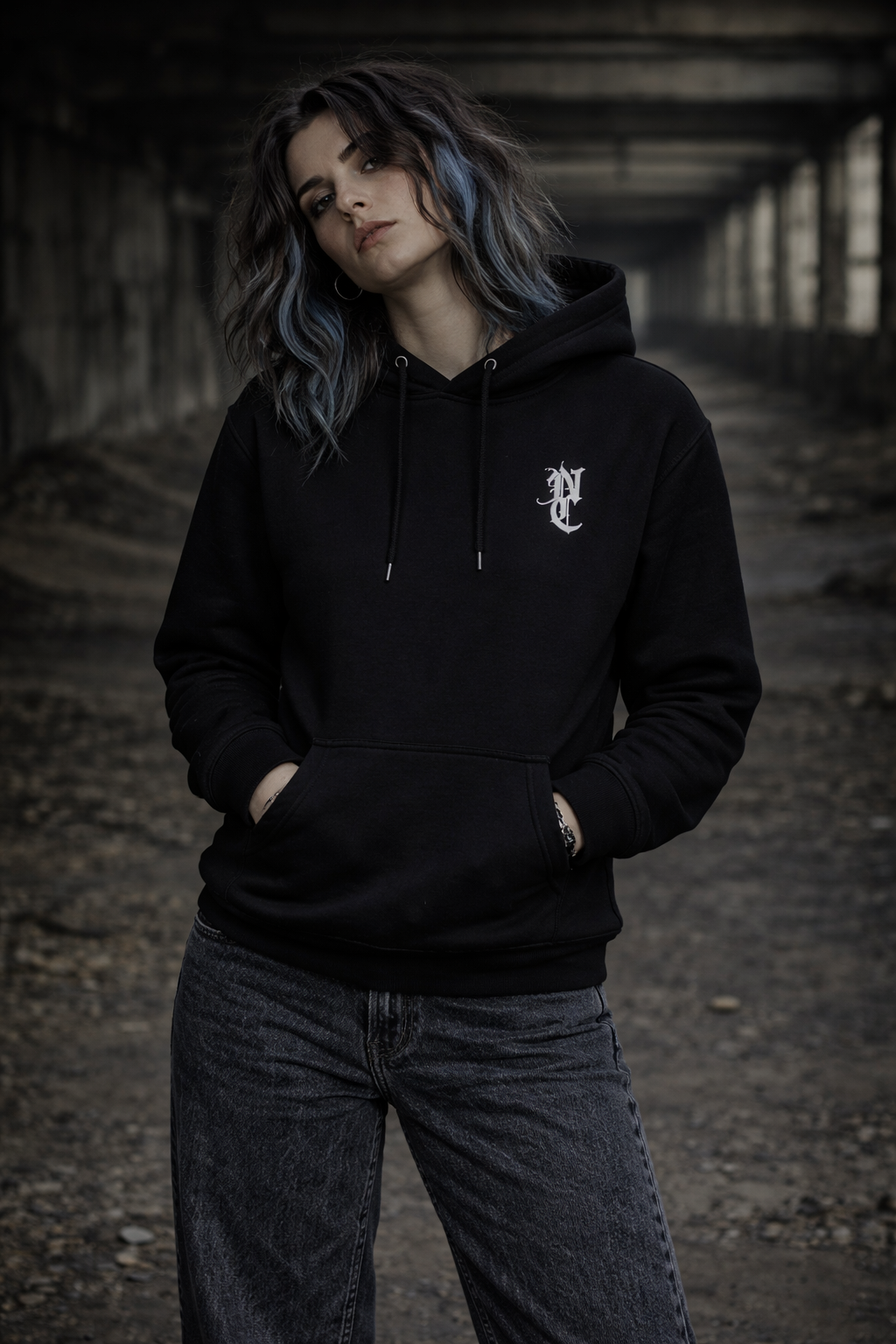 Signature goth Core Hoodie